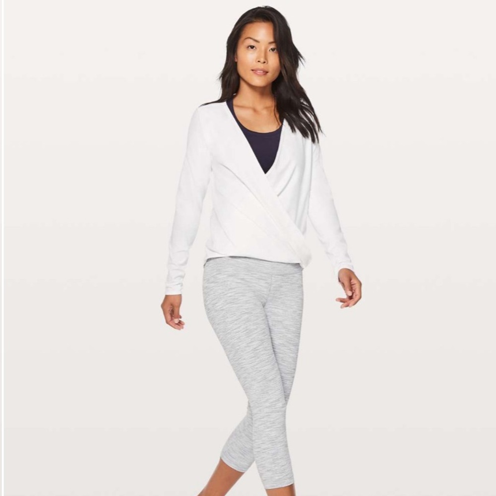 Lululemon Athletica Full Freedom LS White Women’s Size 6